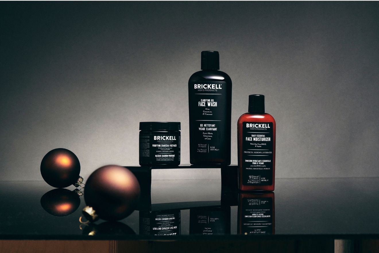 Men's skincare products