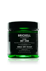 Best body scrub for men from Brickell Men's Products for aging skin and body acne shower scrub